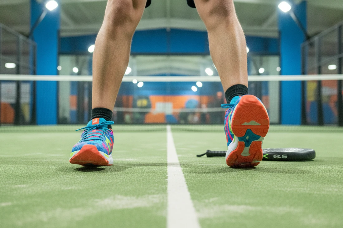 Choisir ses chaussures de padel sur le court