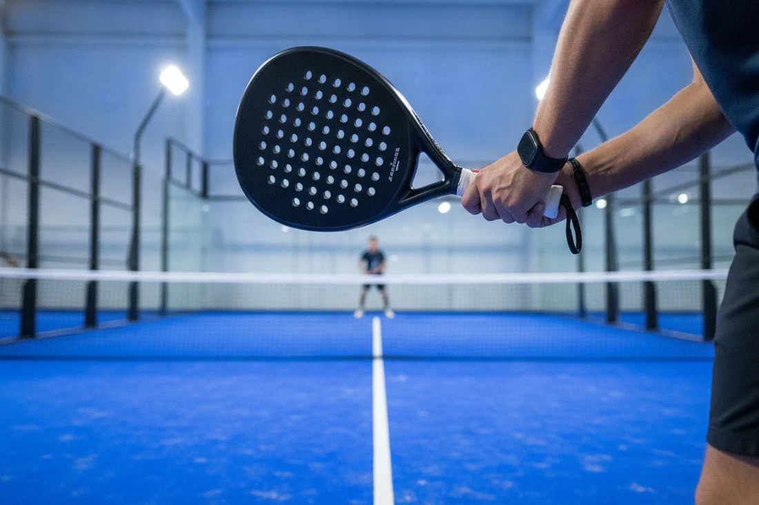 Choix de la raquette de padel pour limiter le risque d'épicondylite au coude