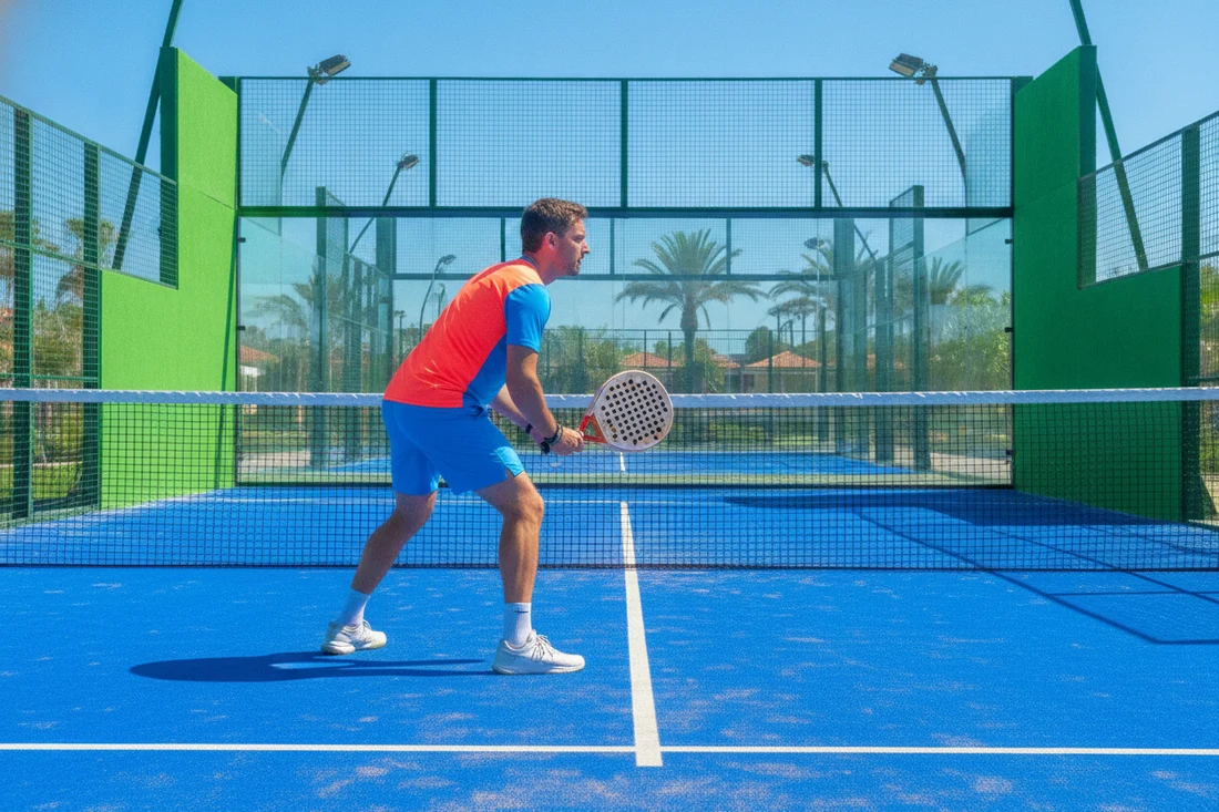 Raquette de padel ronde pour le contrôle