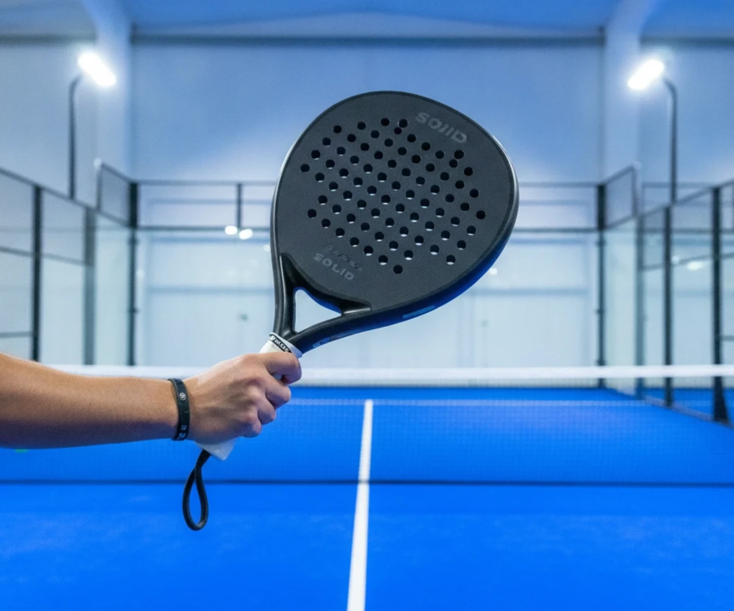 Formes de raquette de padel : ronde, goutte d'eau et diamant